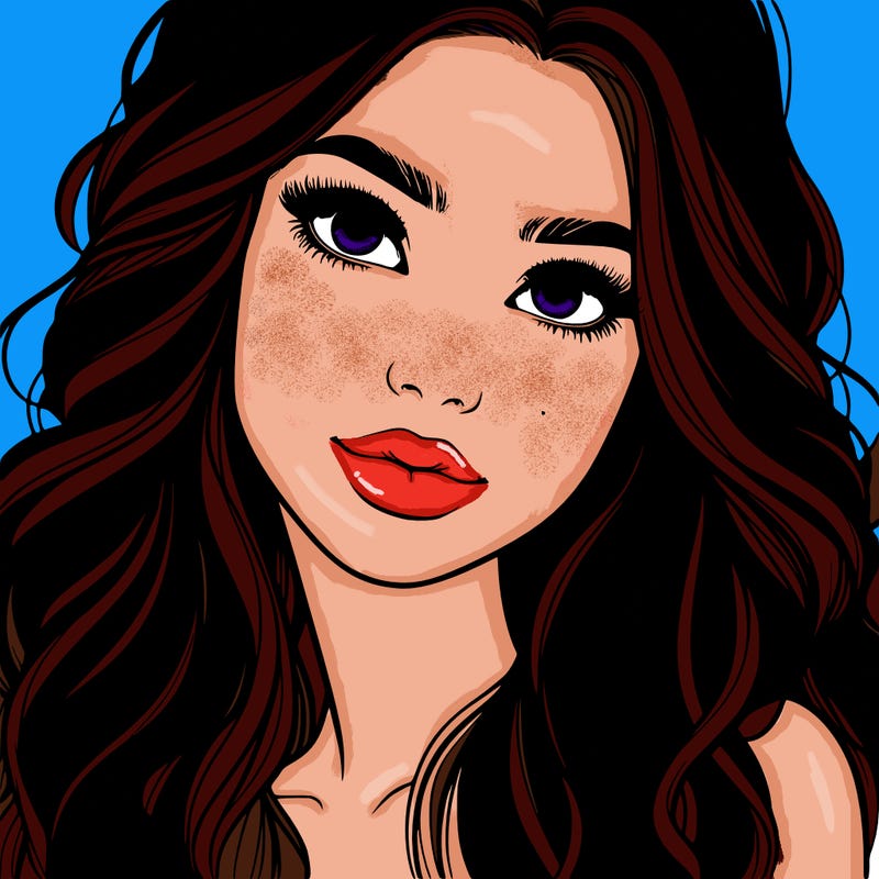 beautiful realistic girl