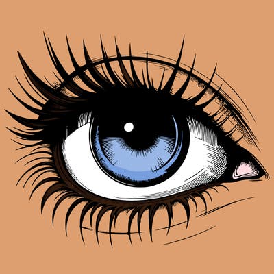 realistic eye