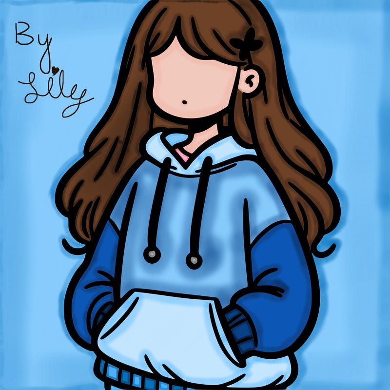 girl in sweatshirt
