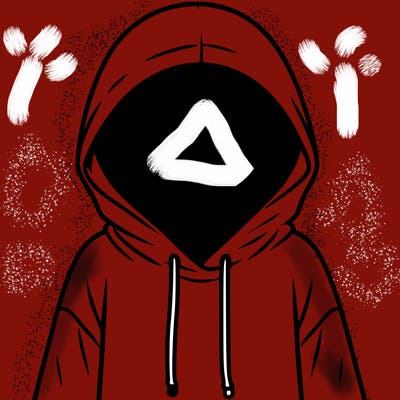 faceless girl in hoodie