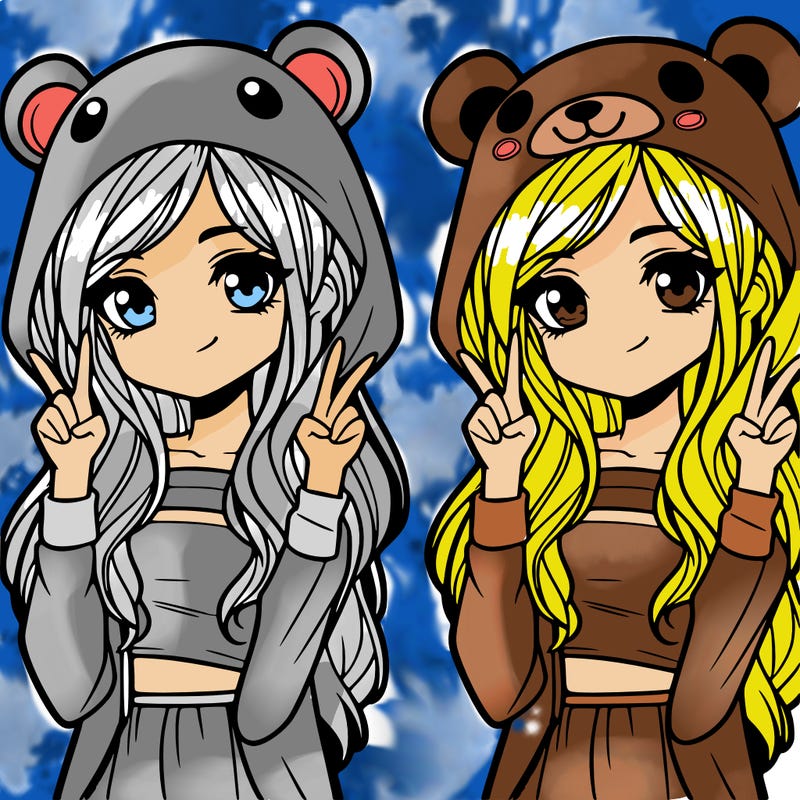 teen girl in animal costume