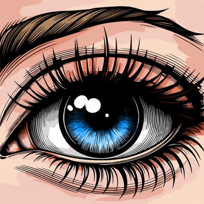 realistic eye