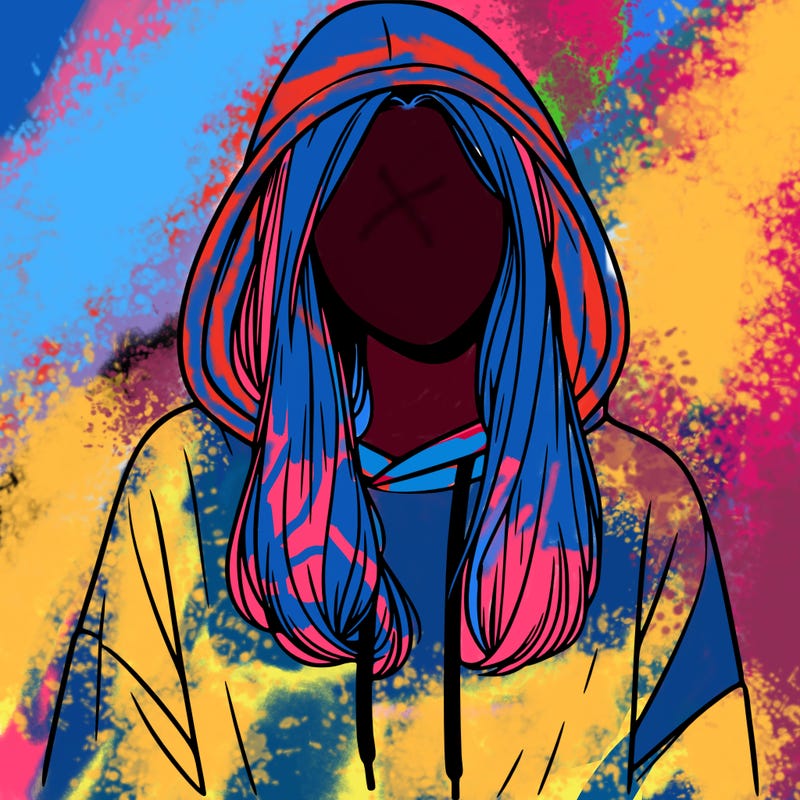 female hoodie.
