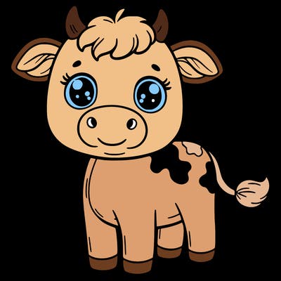 cute cow