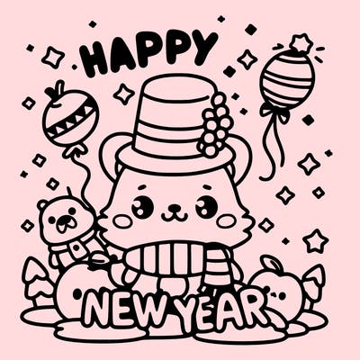 message : happy new year