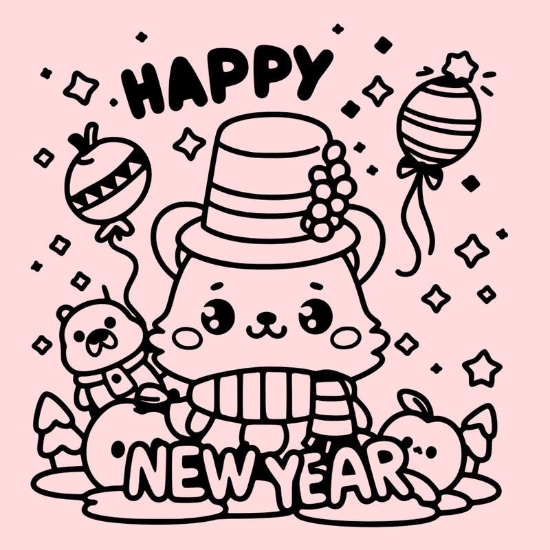 message : happy new year