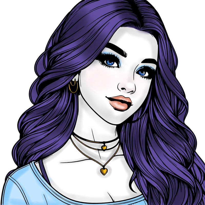 detailed realistic girl