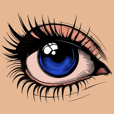 realistic eye