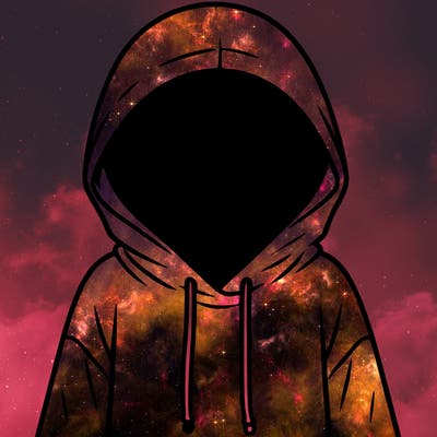 faceless girl in hoodie