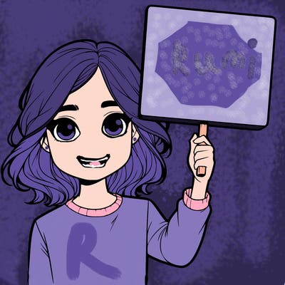 realistic girl holding up a sign