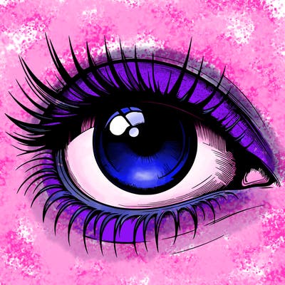 realistic eye