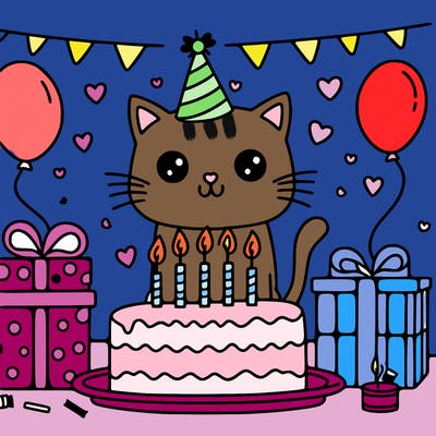 cat birthday