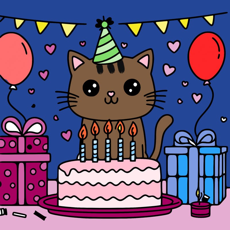 cat birthday