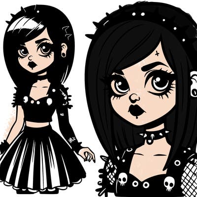 goth girl