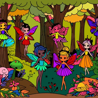 fairies forest