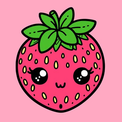 cute strawberry