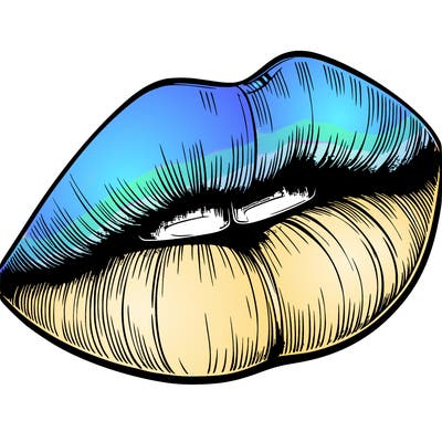 realistic lips