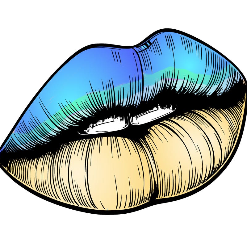 realistic lips