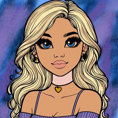 realistic pretty girl