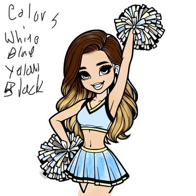 realistic cheerleader