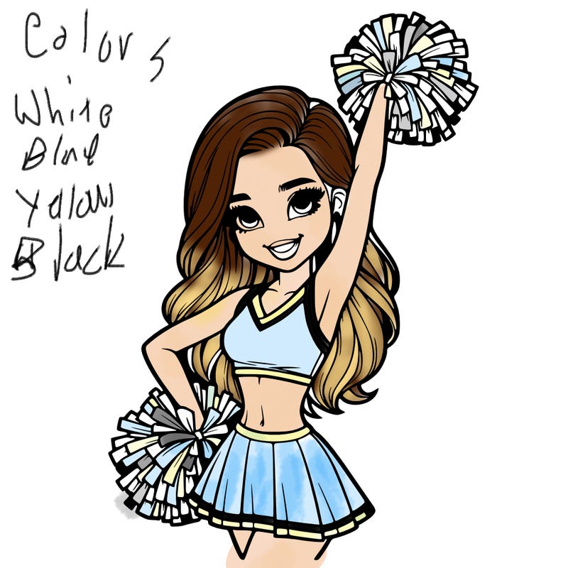 realistic cheerleader