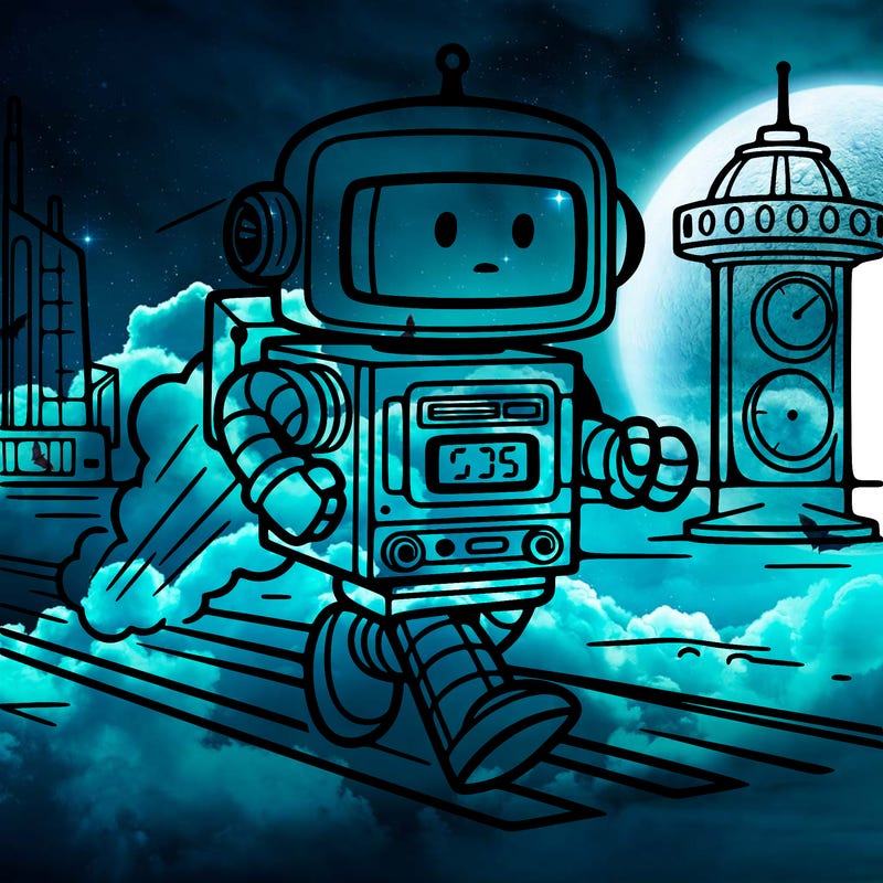 a time traveling robot