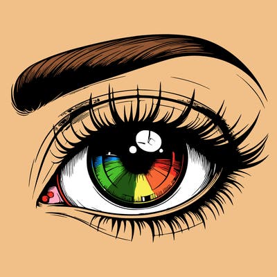 realistic eye