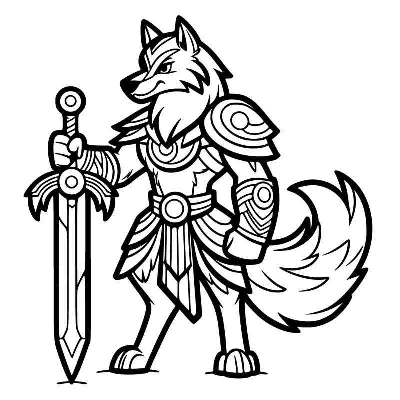 warrior wolf