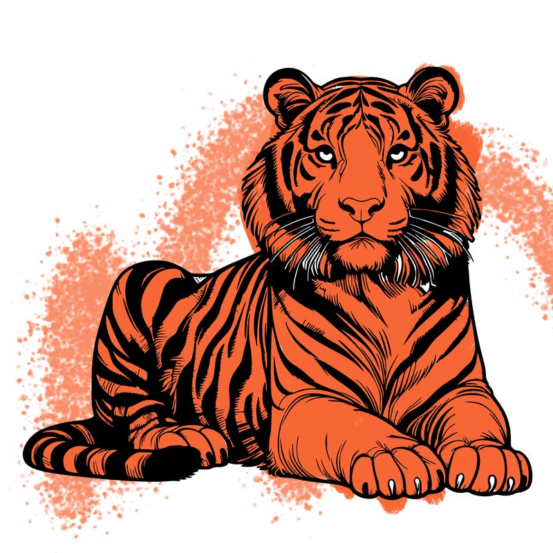 realistic tiger
