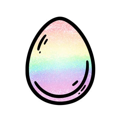 easter egg that is blank