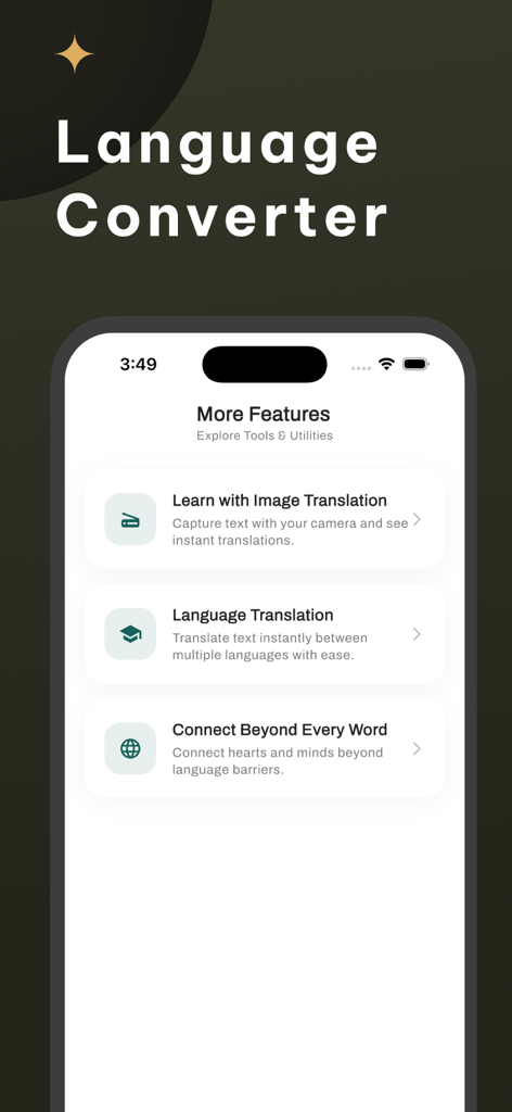 Funktionen der Englisch-Bangla-Übersetzer-App, einschließlich Bildübersetzung