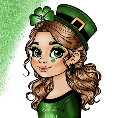 realistic irish girl