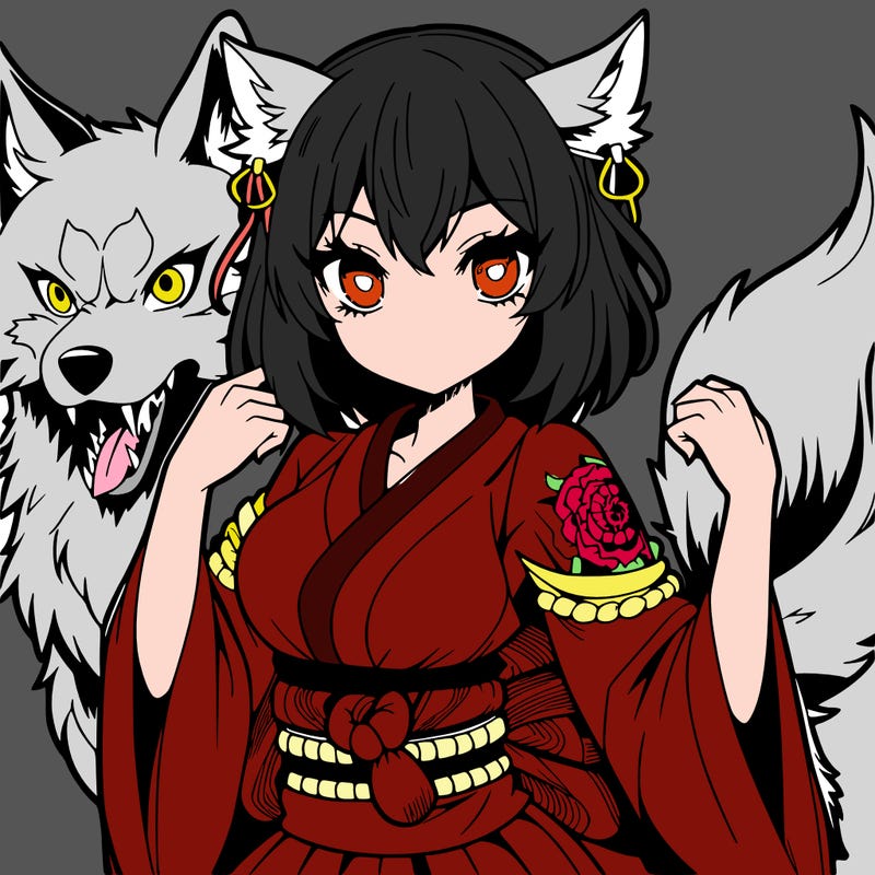 anime werewolf girl