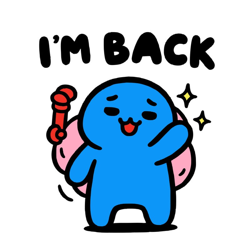 i'm back