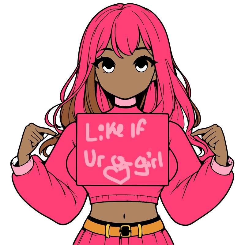 girl holding a blank sign in a long sleeve crop top