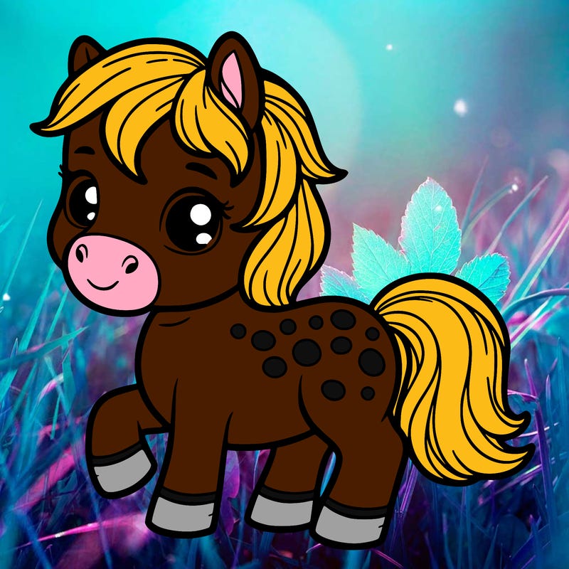cute horse