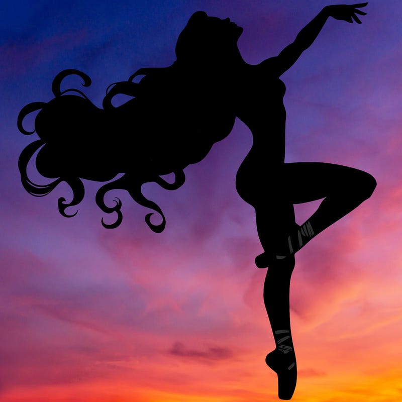 realistic woman dancer