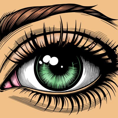 realistic eye