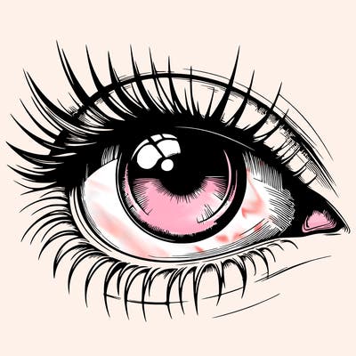 realistic eye