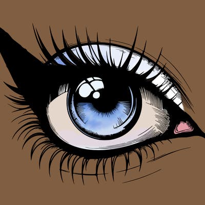 realistic eye