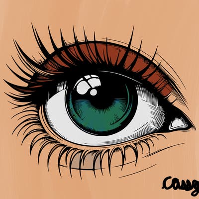realistic eye