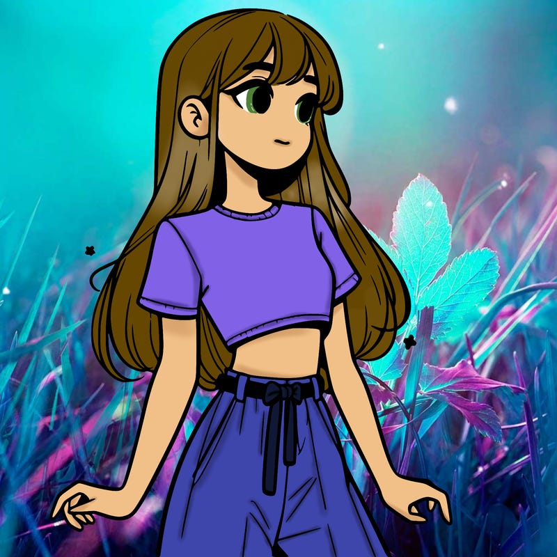 girl in a cute crop top