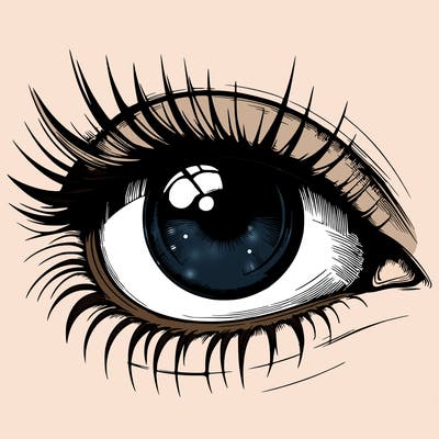 realistic eye