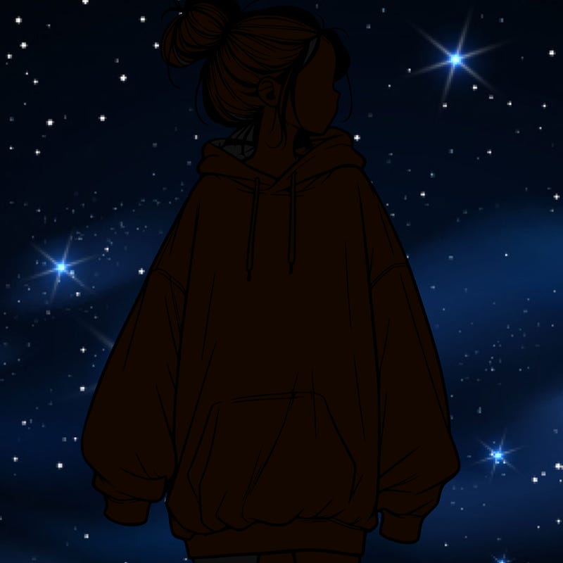 realistic girl with a oversized sweatshirt on and a bun