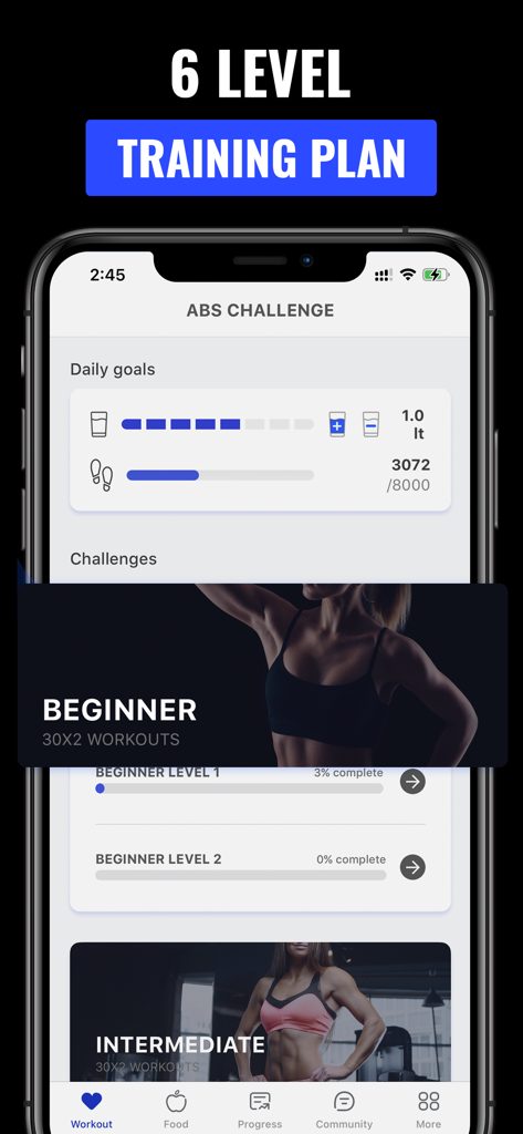 Abs Workout - Women Fitness - Health & Fitness App | MWM