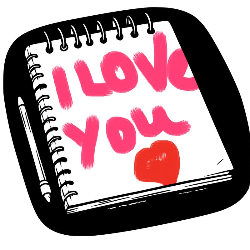 a blank sketch pad
