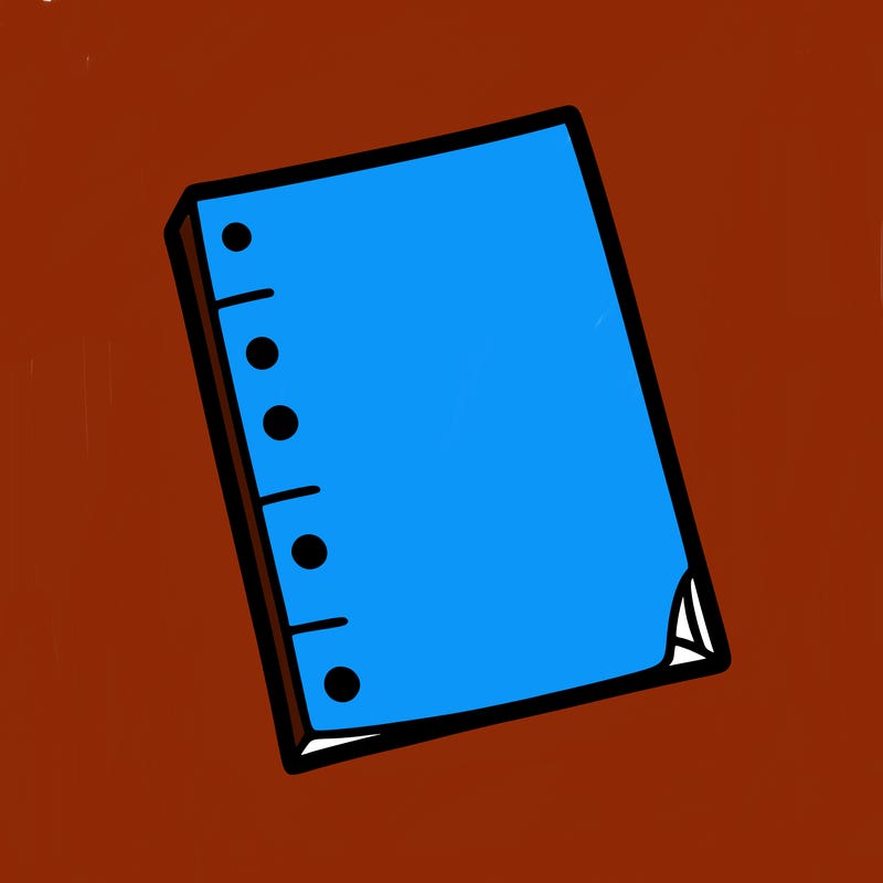 blank paper with nothing