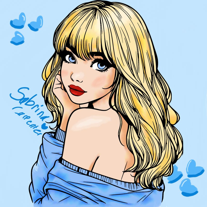 realistic girl with bangs looking over her shoulder