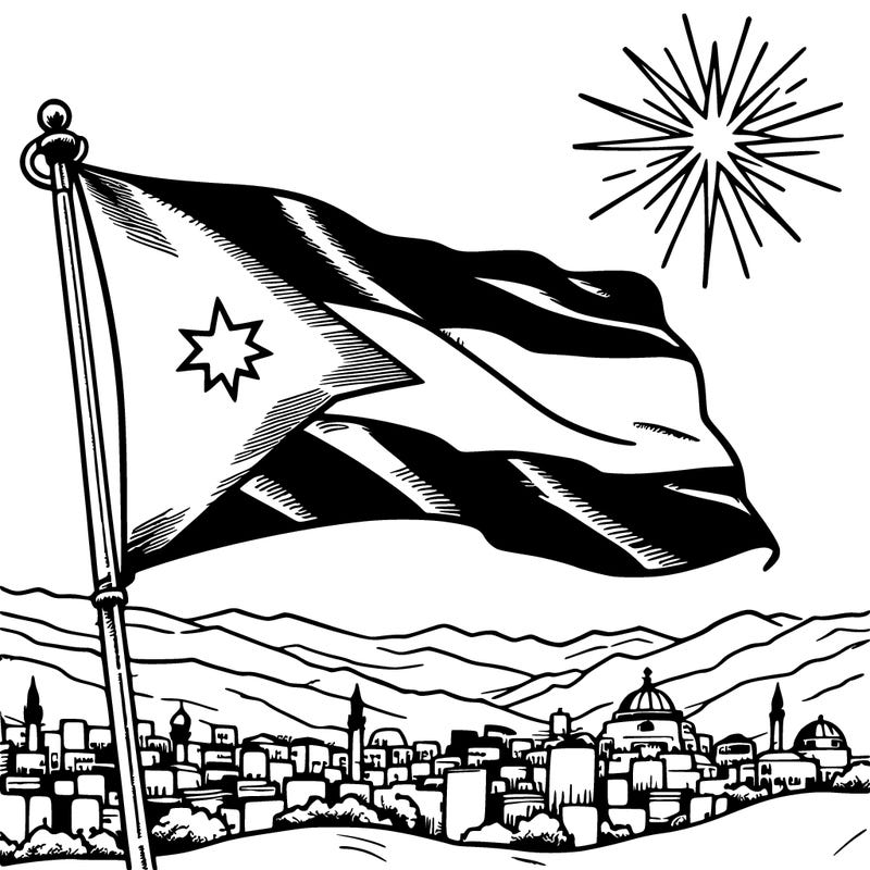 jordan flag