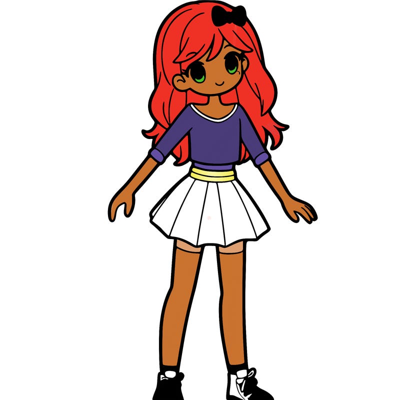 full body girl